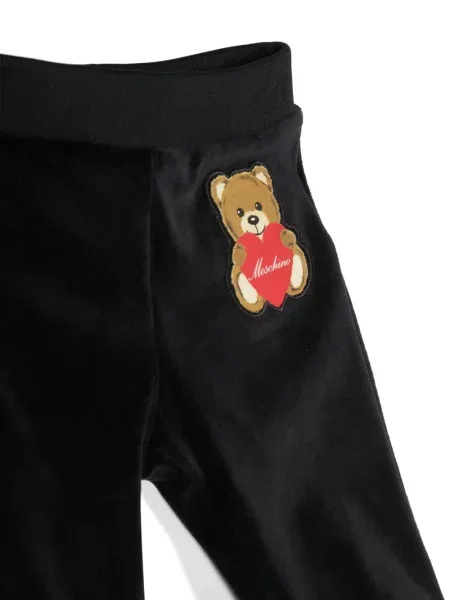 Komplet dresowy dziecięcy Moschino czarny