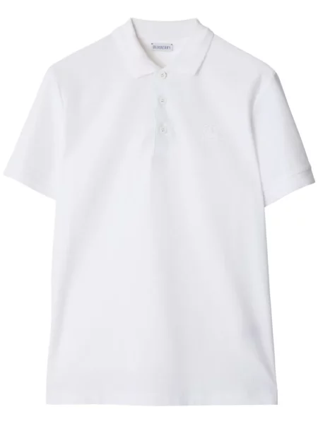Polo Burberry alb