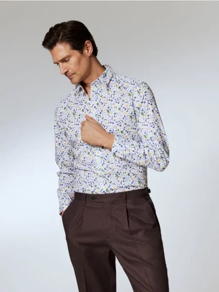 Reserved koszula regular fit biały