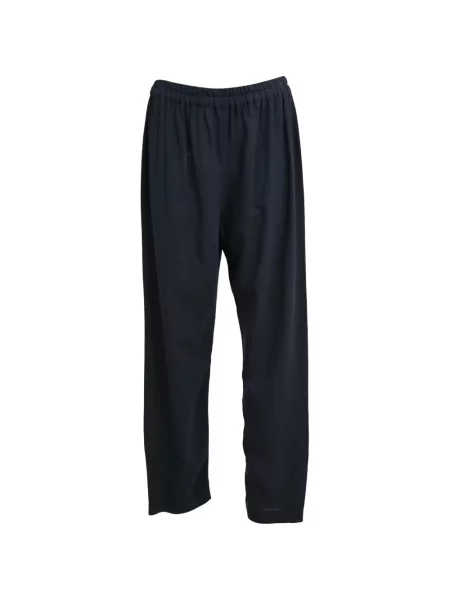 Pantaloni Mansur Gavriel cu cordon albastru