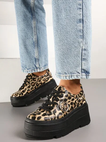 Sneakers Tatellia Imprimeu leopard