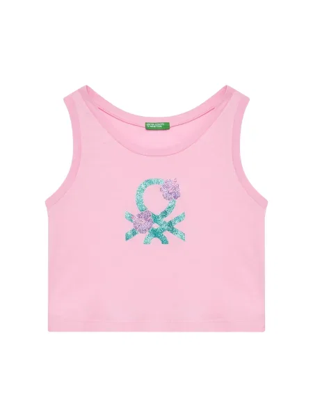 Топ United Colors Of Benetton розовый