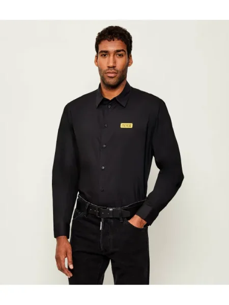 Versace Jeans Couture Cămașă | regular fit negru