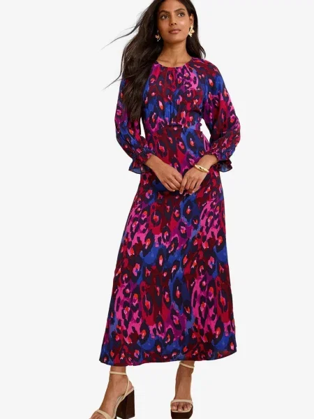 Love & roses Obleka modra / mornarska / lila / temno rdeča