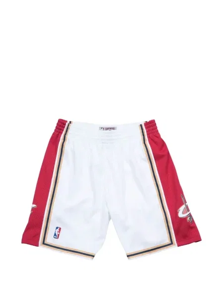 Pantaloni scurți Mitchell & Ness alb