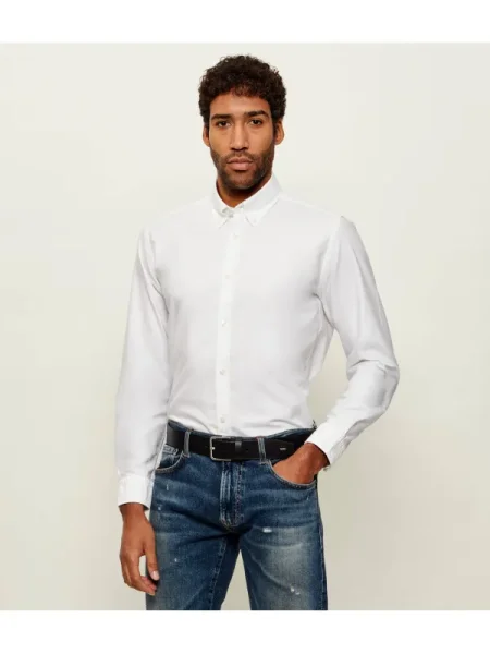 BOSS cămașă din alb