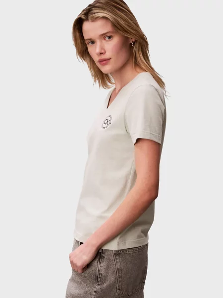 Футболка Calvin Klein Jeans м'ятного кольору