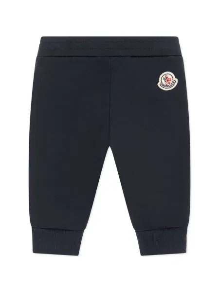 Legginsy dziecięce Moncler Enfant niebieskie