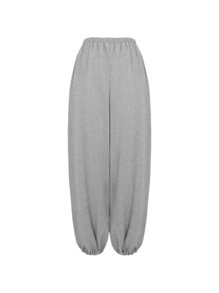 Pantaloni Seen Users cu dungi alergare gri