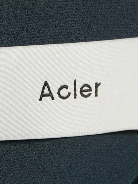 Rochie mini Acler cu decolteu în V de costum albastru