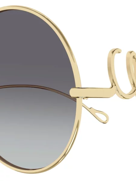 Ochelari de soare Chloé Eyewear auriu