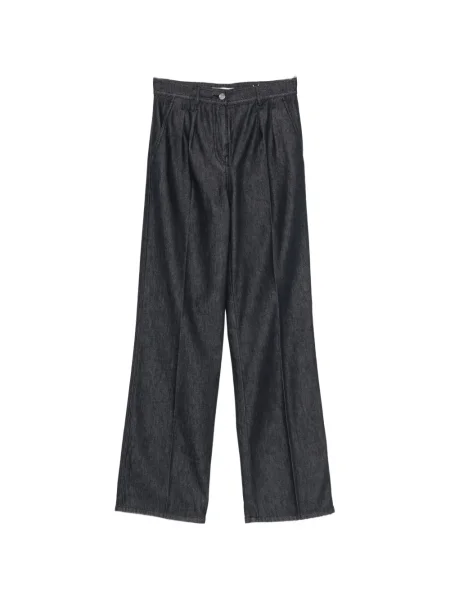 Blugi Max Mara plisate albastru