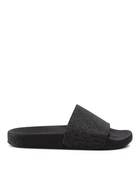 Шльопанці MICHAEL Michael Kors Jake Slide чорний