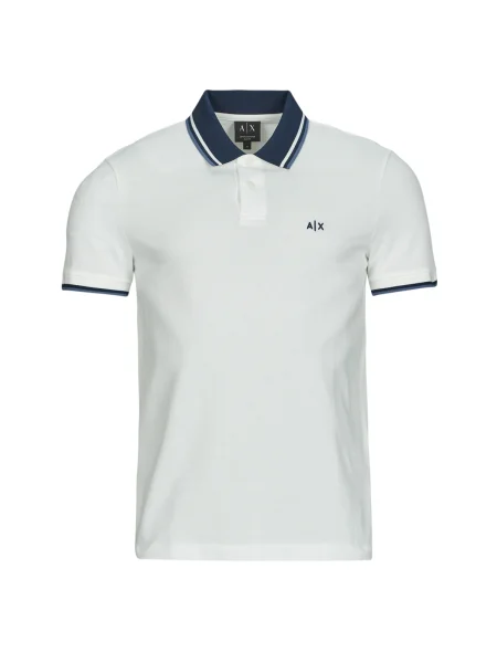 Polo Armani Exchange alb