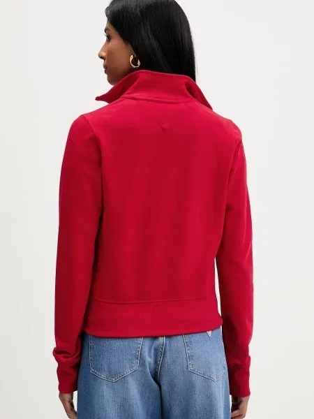 Tommy Jeans bluza czerwona