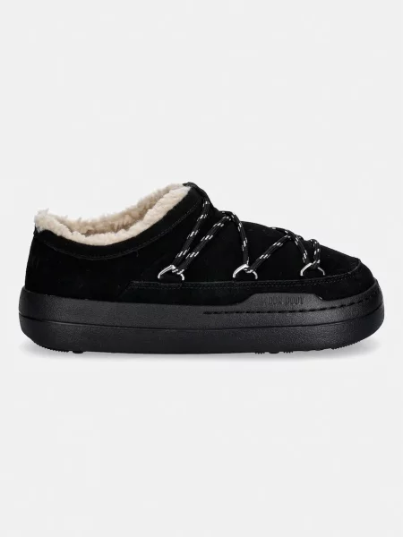 Замшевые тапочки Moon Boot