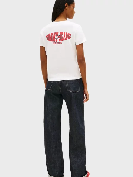 Футболка Tommy Jeans біла