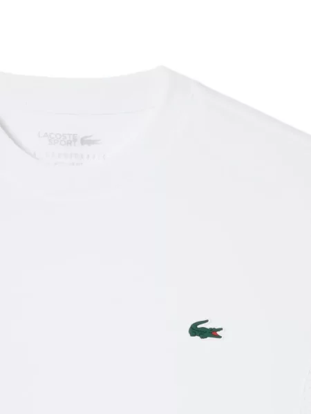 Tricou Lacoste cu autograf alb