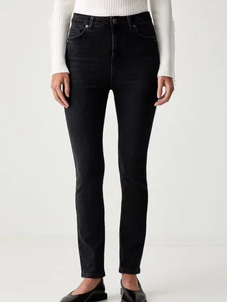 Twinset blugi skinny pentru femei negru