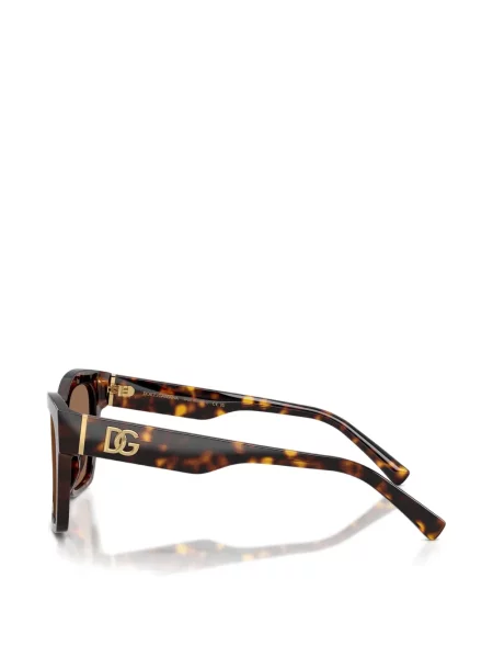 Τετράγωνα γυαλιά ηλίου Dolce & Gabbana καφέ