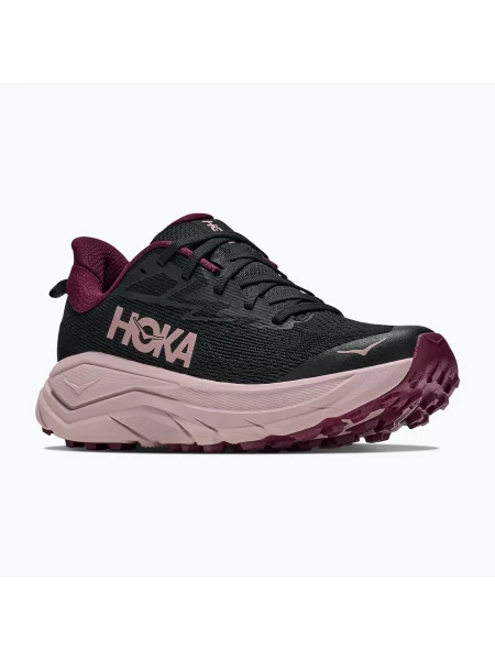 Încălțăminte de alergare pentru femei HOKA Challenger 8 black/pink opal negru