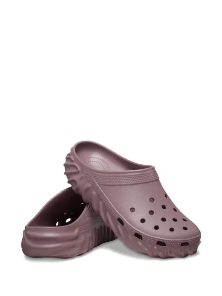 Papuci tip mules Crocs violet