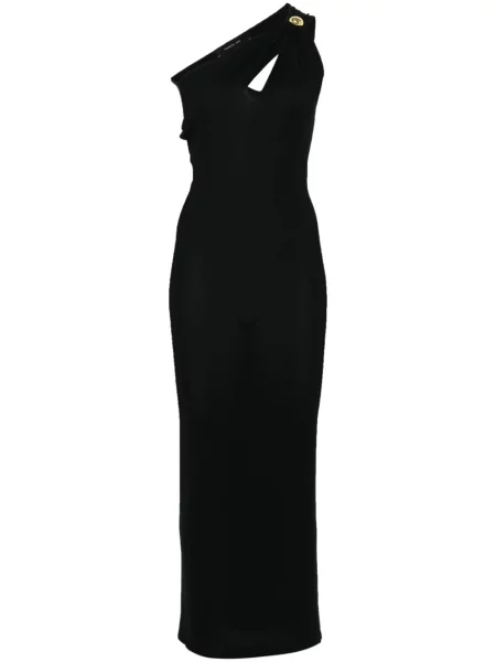 Maksi sukienka maxi Federica Tosi garniturowa czarna