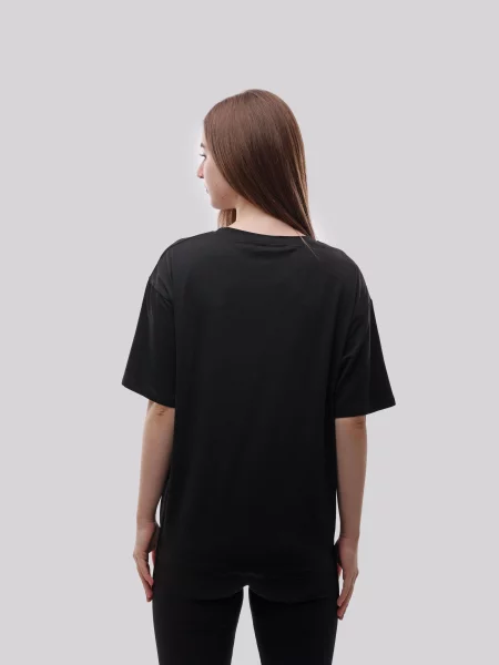 Футболка LUMO віскоза/поліестер чорний