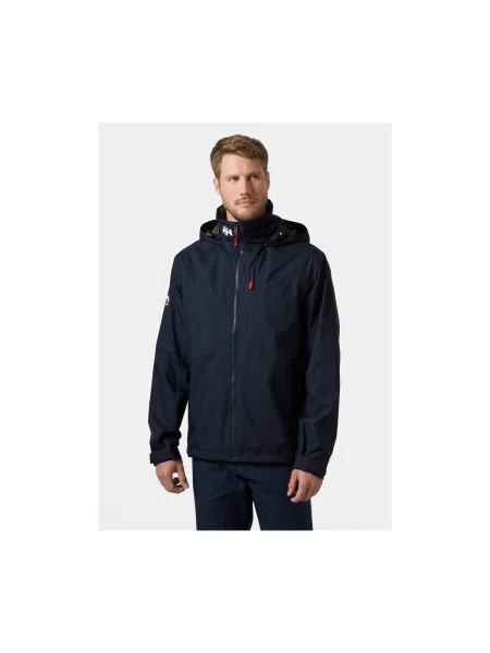 Pánska bunda Helly Hansen Crew Hooded navy modrá