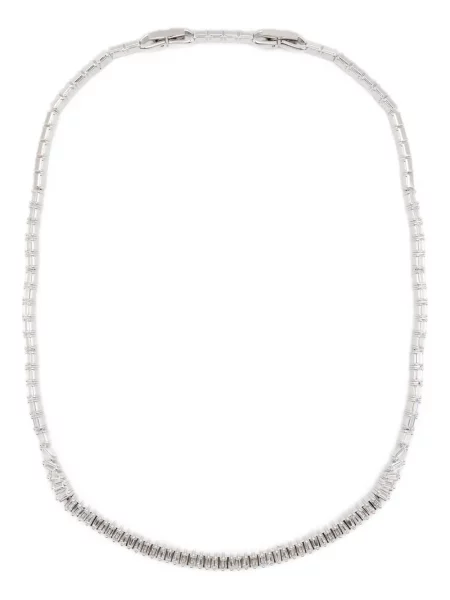 Colier Swarovski argintiu