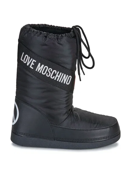 Cizme de zăpadă Love Moschino negru