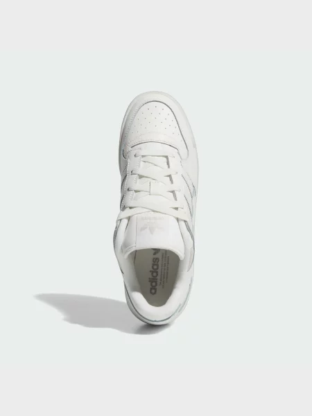 Кожаные кроссовки Adidas Forum белые