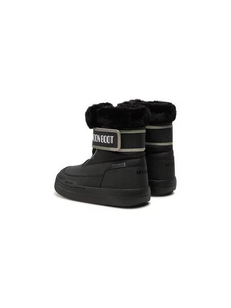 Čizme za snijeg Moon Boot Junior Park Strap crna