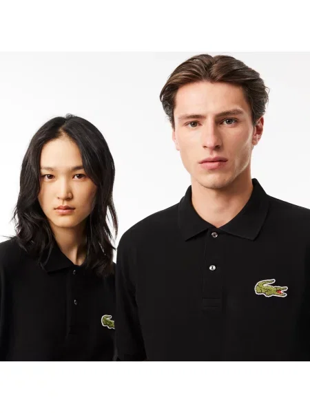 Lacoste Polo Unisex czarny