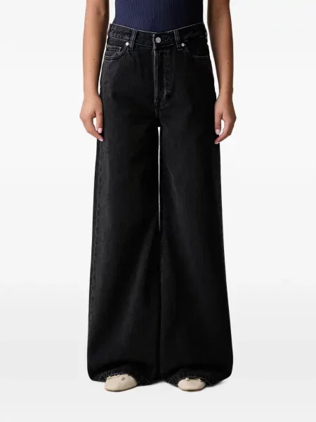 Blugi cu picior larg Scotch & Soda negru
