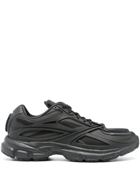 Sneakerși Reebok cu șireturi din dantelă negru