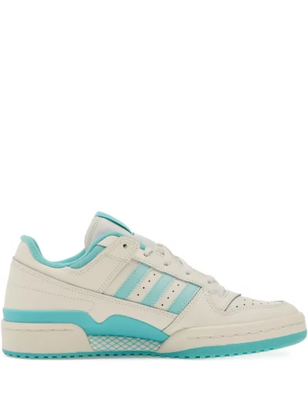 T-shirt w paski Adidas z wysoką talią do biegania w kwiatki zielony