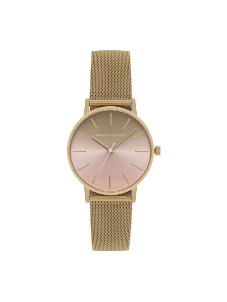 Armani Exchange zegarek Lola żółty