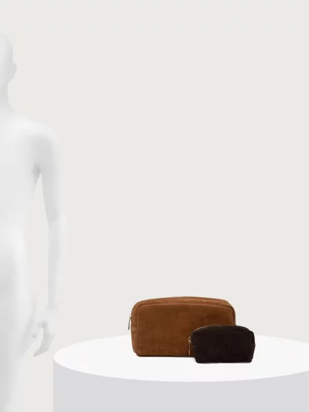 Замшевая косметичка Answear.lab