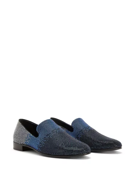 Лоуфъри Giuseppe Zanotti с кристали синьо