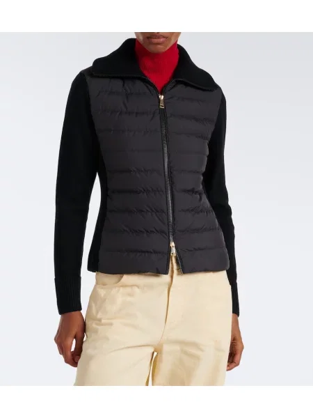 Cardigan Moncler de lână negru