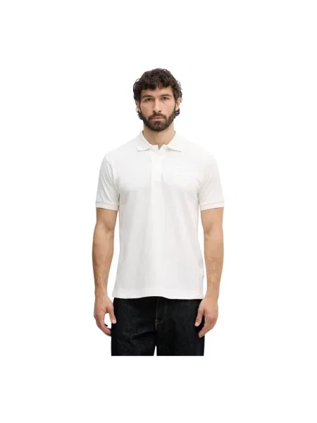 Koszulka polo Lacoste z logo biała
