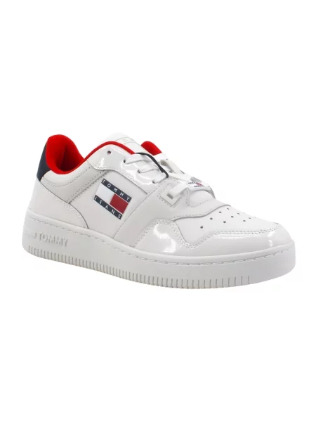 Trampki Tommy Hilfiger retro skórzane białe