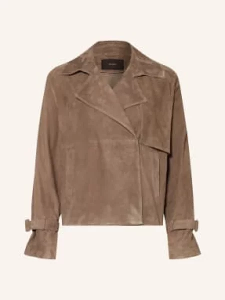 Windsor. Kožená Bunda hnědá