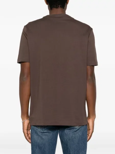 Tricou Hugo cu imagine maro