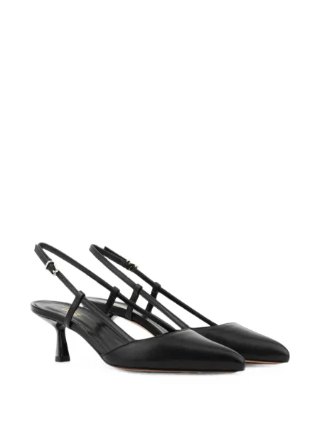 Pantofi cu toc Paul Warmer slingback negru