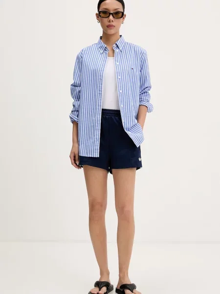 Adidas Originals trenirka kratke hlače modra