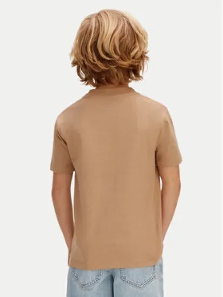 Dětské top Calvin Klein Jeans béžový