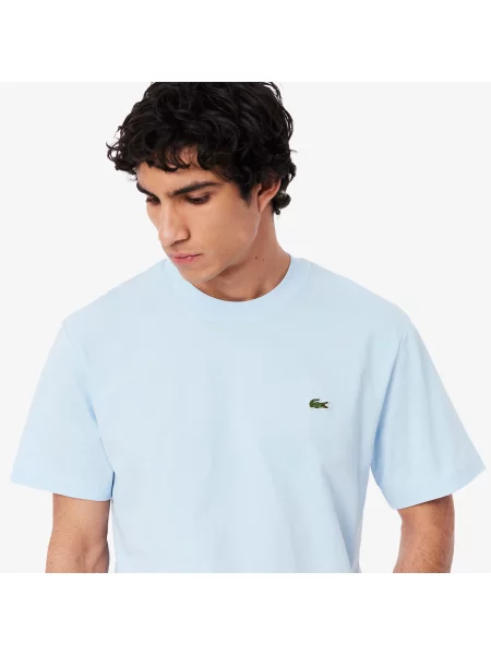 Lacoste футболка чоловіча Classic fit блакитна