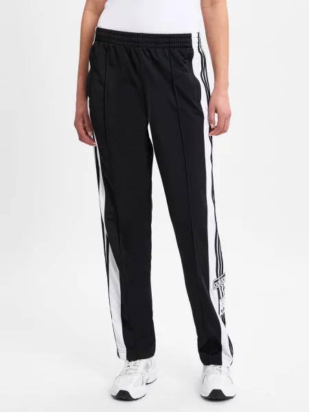 Spodnie dresowe Adidas Originals z kapturem do biegania czarne